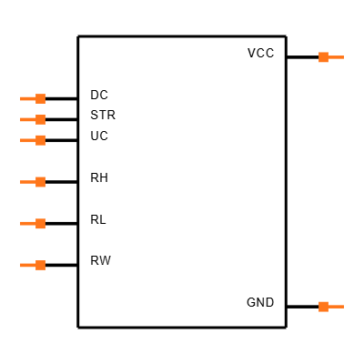 DS1809U-010+ Symbol