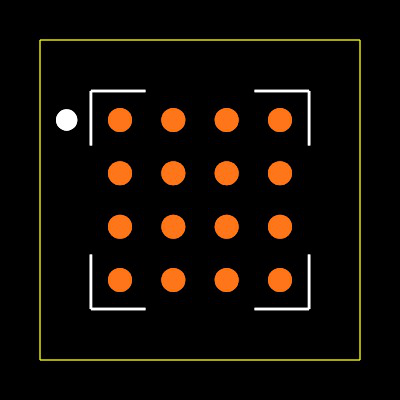 DS1859B-020+ Footprint