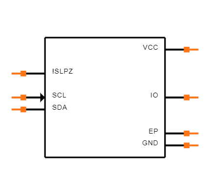 DS2484Q+T Symbol