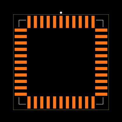 DS89C430-QNL+ Footprint