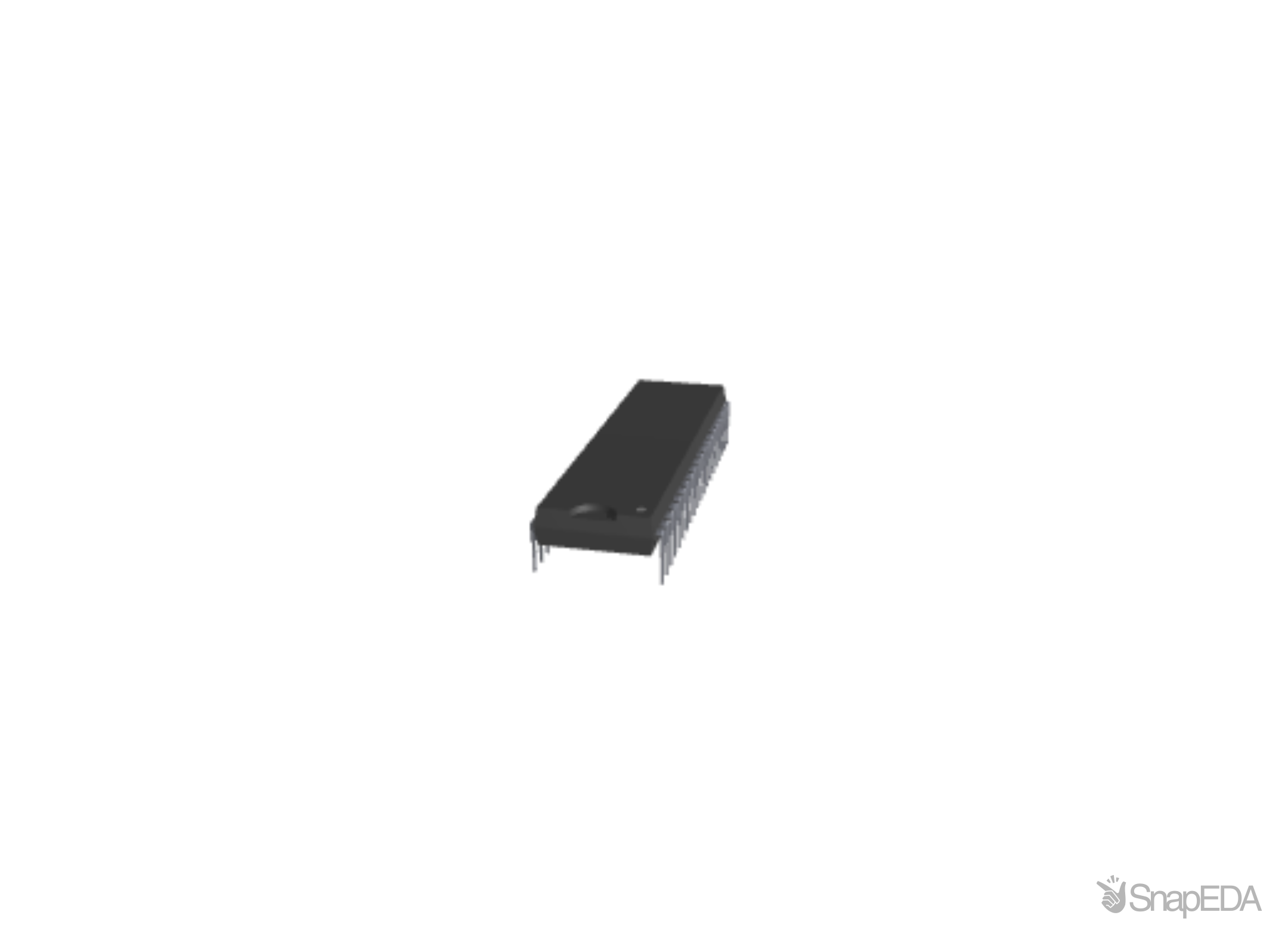 ICL7109CPL+ 3D Model