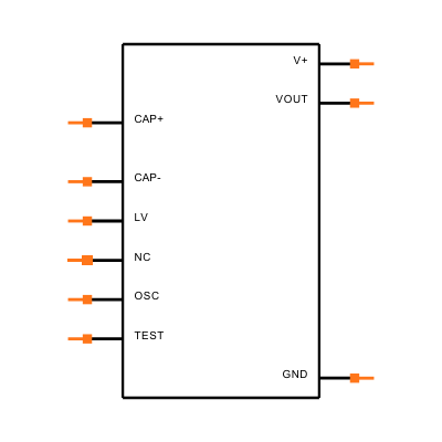 ICL7662EBD+ Symbol