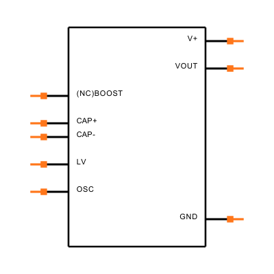 ICL7665AESA+T Symbol