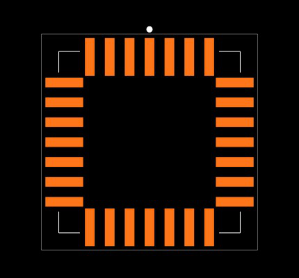 ICM7218CIQI+T Footprint