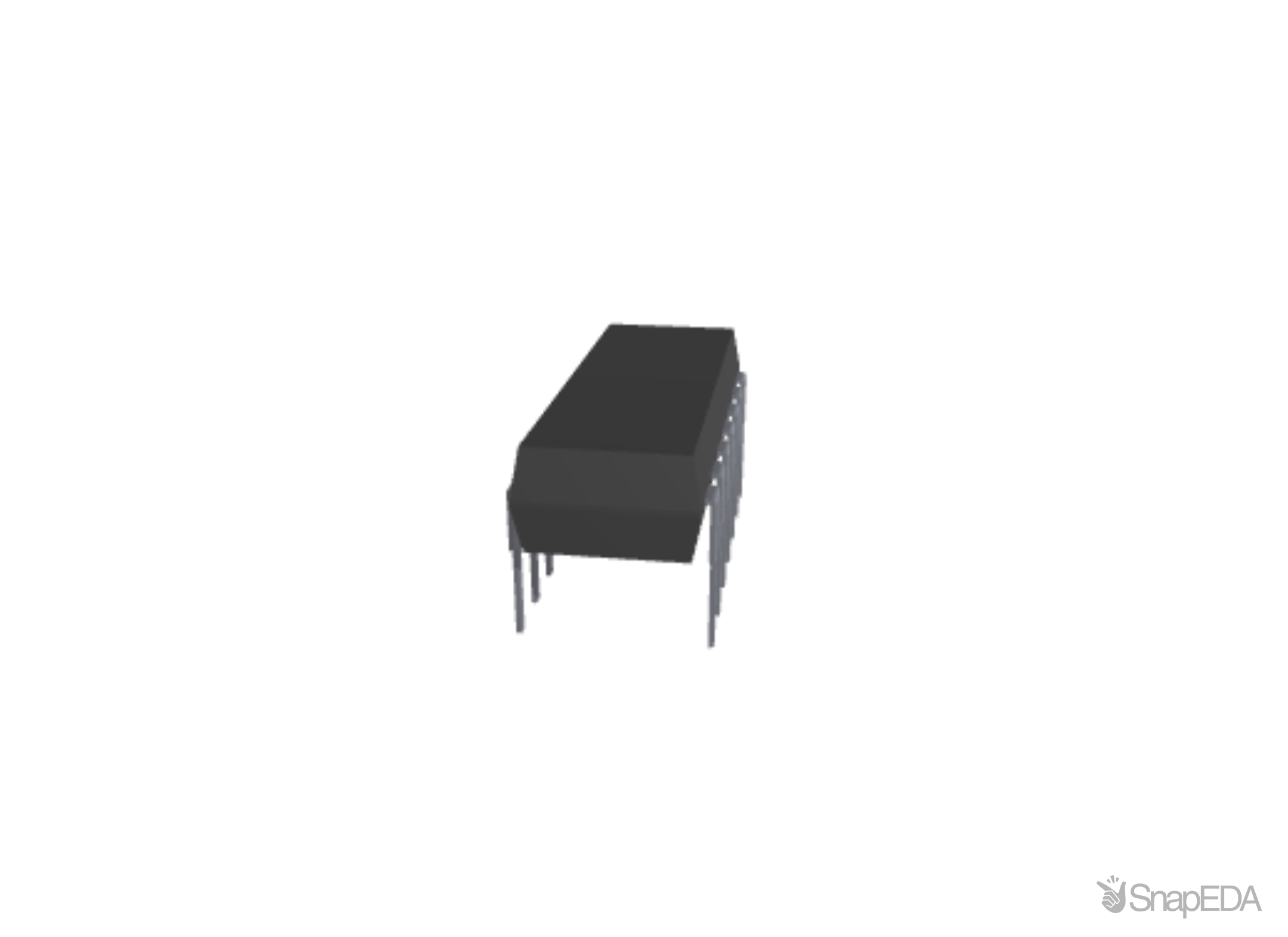 ICM7556IPD+ 3D Model