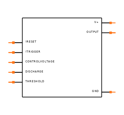 ICM7556IPD+ Symbol