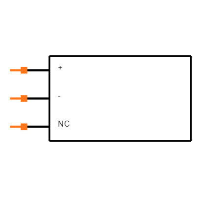 LM4040AEX3-3.3+T Symbol