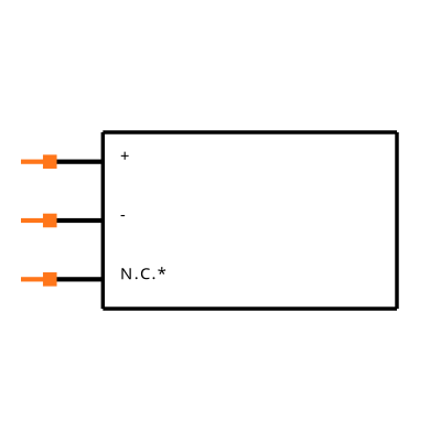 LM4040BEX3-5.0+T Symbol