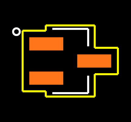 LM4040CIX3-2.5+T Footprint