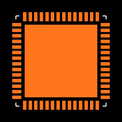 MAX11045ETN+ Footprint
