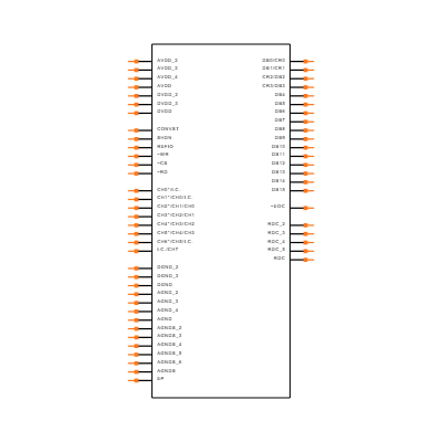 MAX11045ETN+ Symbol