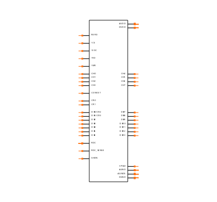 MAX11056ECB+T Symbol