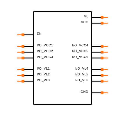 MAX13030EEBE+T Symbol