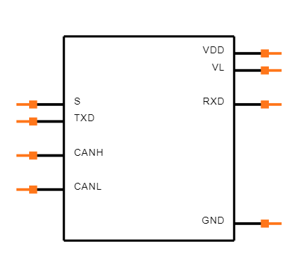 MAX13053AEASA+ Symbol