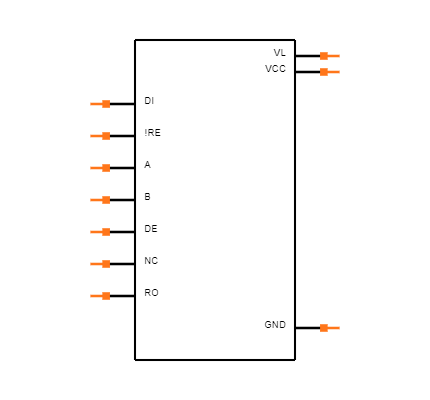 MAX13431EEUB+T Symbol