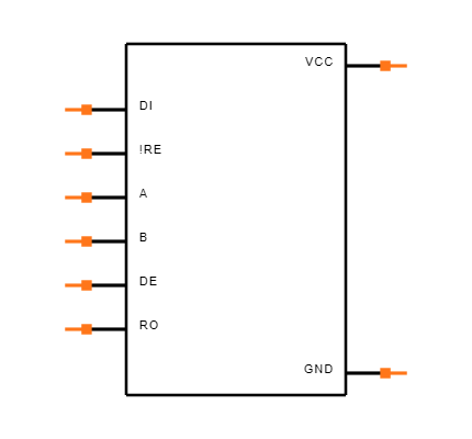 MAX13443EASA+T Symbol