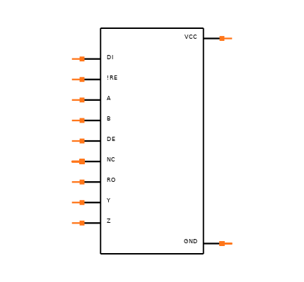 MAX13448EESD+T Symbol