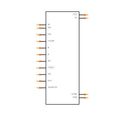 MAX13451EAUD+T Symbol
