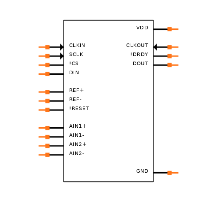 MAX1415EWE+ Symbol