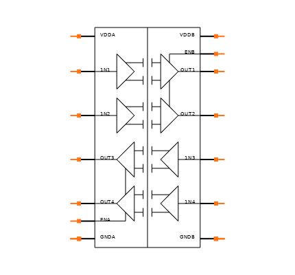 MAX14436FAWE+T Symbol