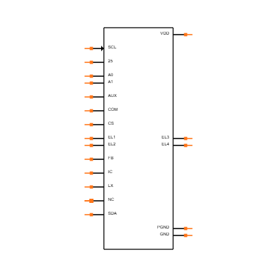 MAX14521EETG+T Symbol