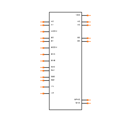 MAX14778ETP+T Symbol