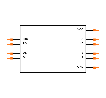 MAX14786EASD+T Symbol