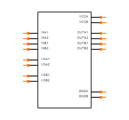 MAX14850AEE+T Symbol