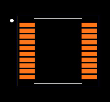 MAX149AEAP+ Footprint