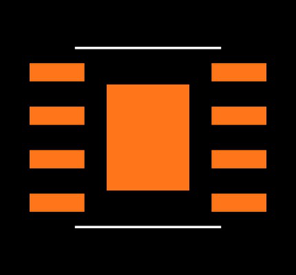 MAX15007AASA+T Footprint
