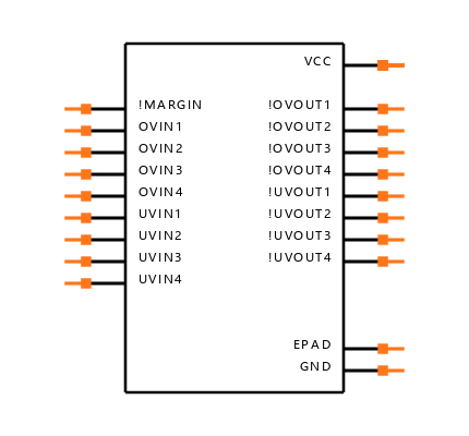 MAX16008TP+ Symbol