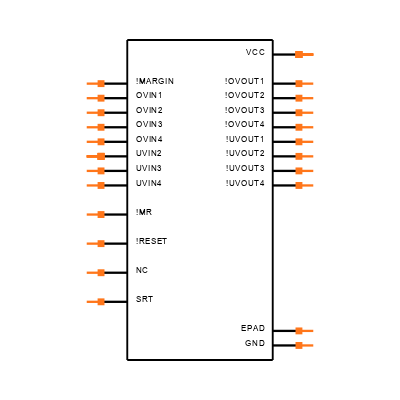 MAX16009TG+ Symbol