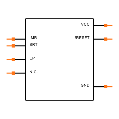 MAX16057ATT46+ Symbol