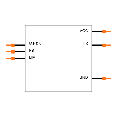 MAX1605ETT+T Symbol