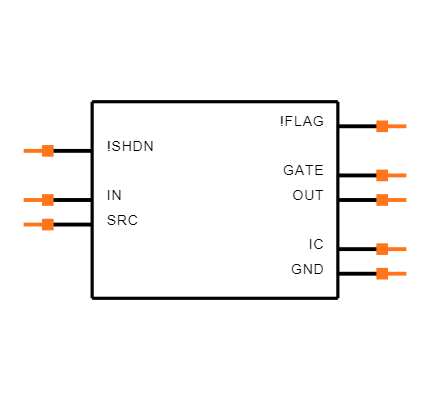 MAX16129UAAGA+T Symbol