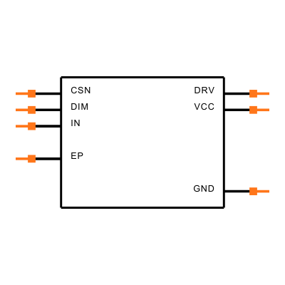 MAX16820ATT+T Symbol