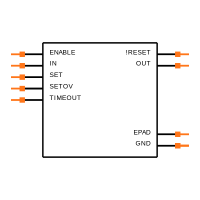 MAX16910CASA8+T Symbol