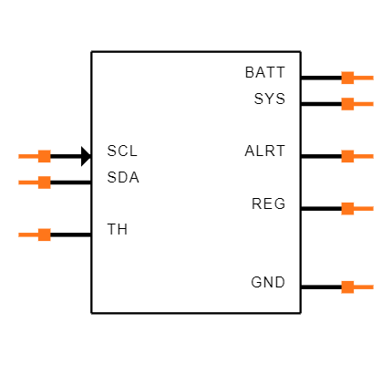 MAX17262REWL+T Symbol