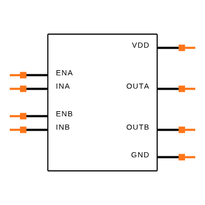 MAX17600ASA+T Symbol