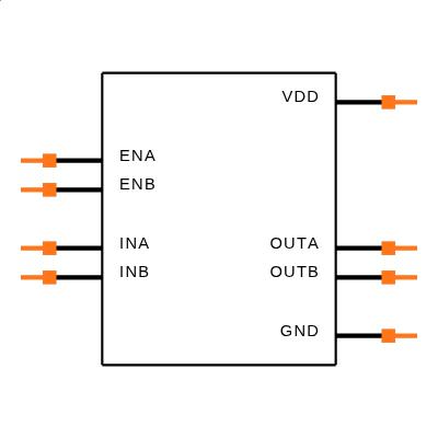 MAX17604ASA+ Symbol