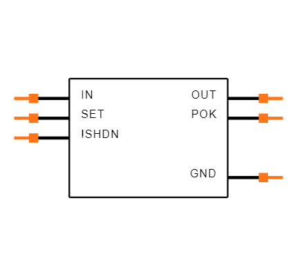 MAX1818EUT25+T Symbol