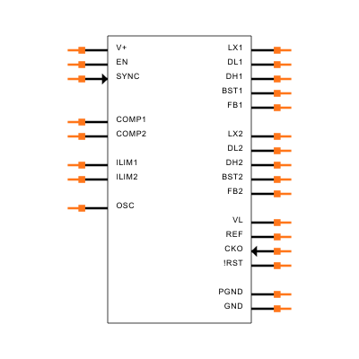 MAX1858AEEG+ Symbol
