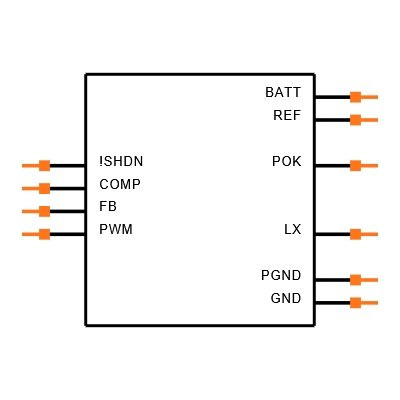 MAX1927REUB+T Symbol