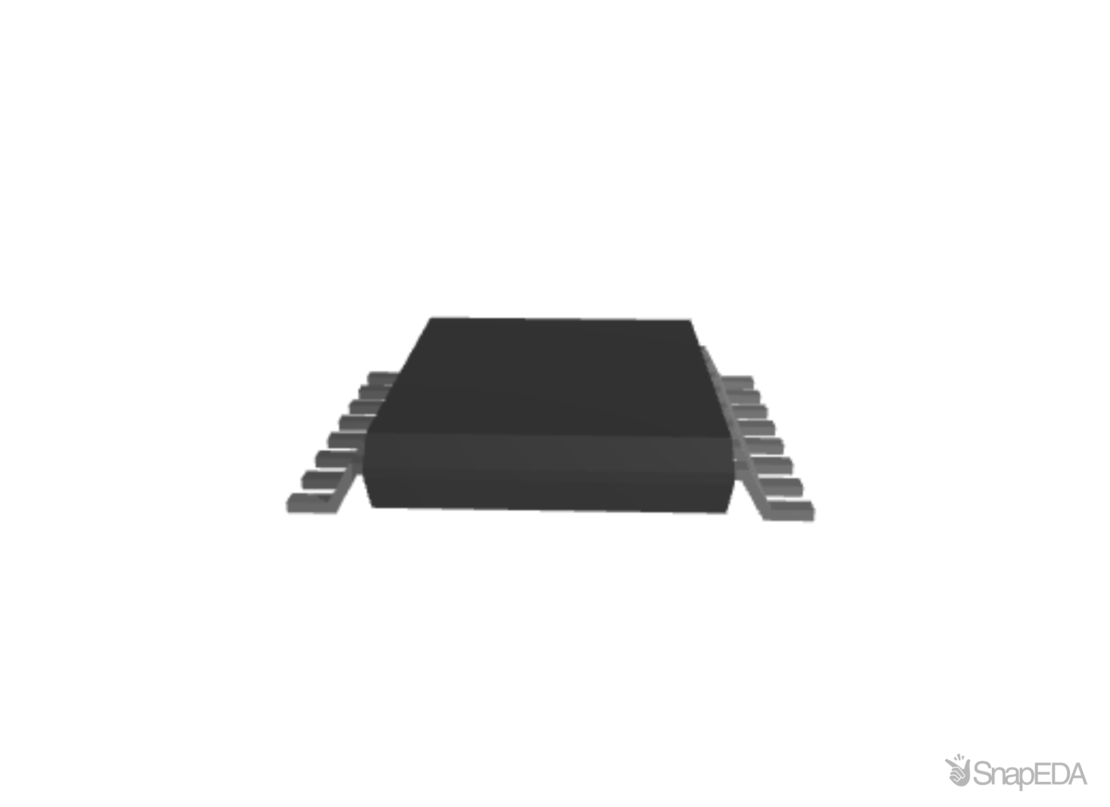 MAX202ECUE+ 3D Model