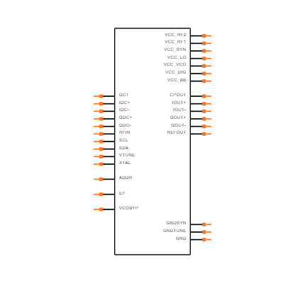 MAX2112ETI+ Symbol