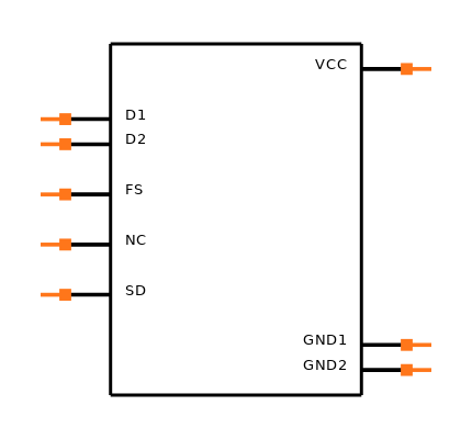 MAX253EPA+ Symbol