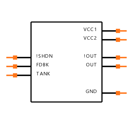 MAX2620EUA+T Symbol