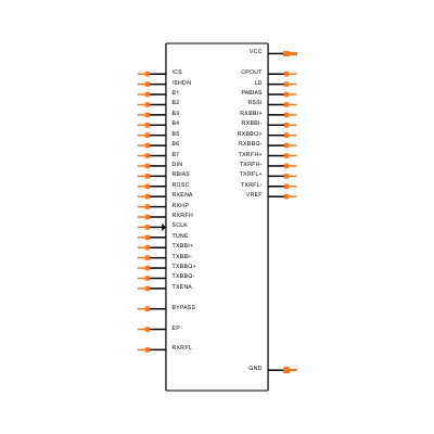 MAX2829ETN+ Symbol
