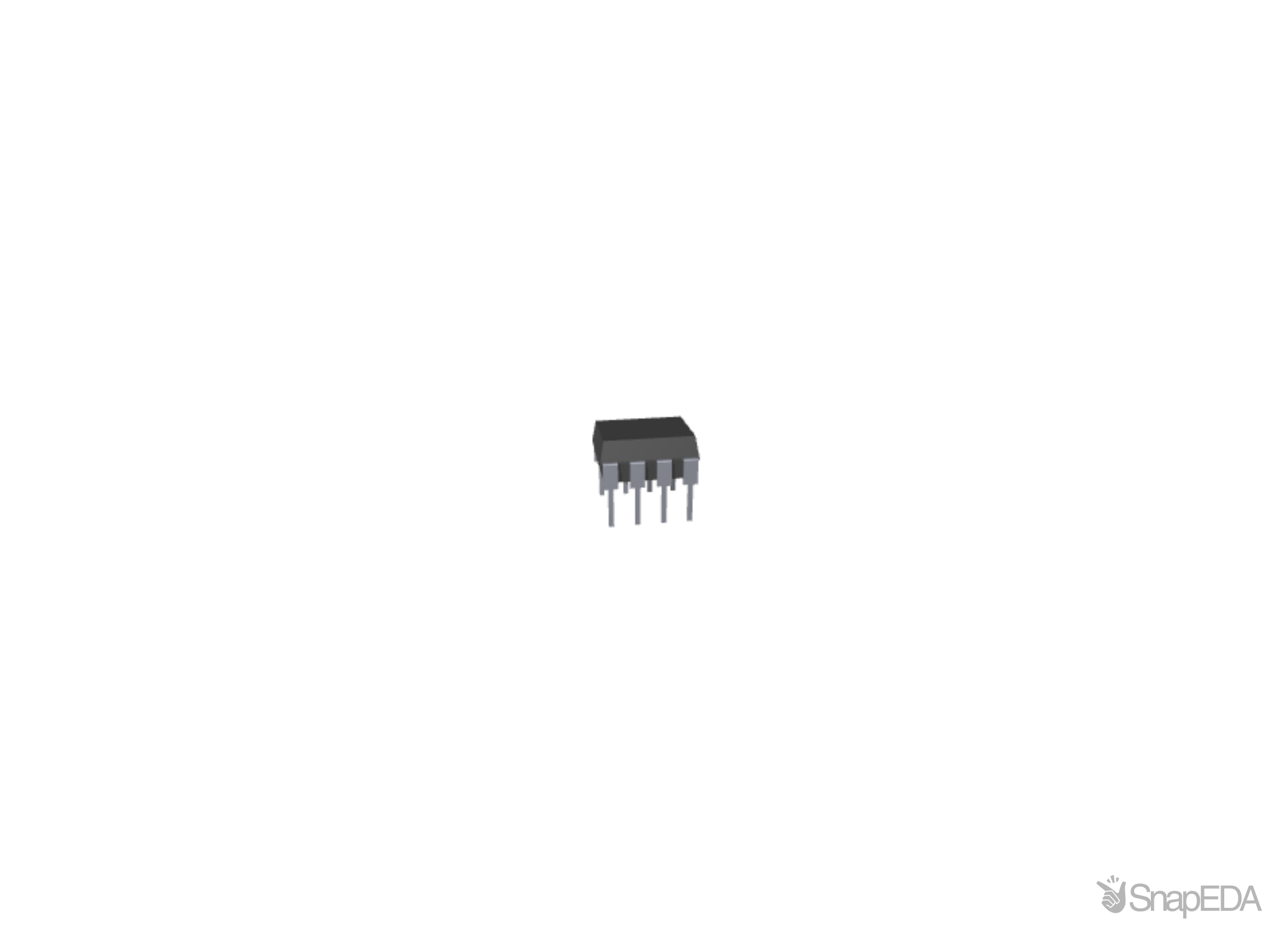 MAX291CPA+ 3D Model