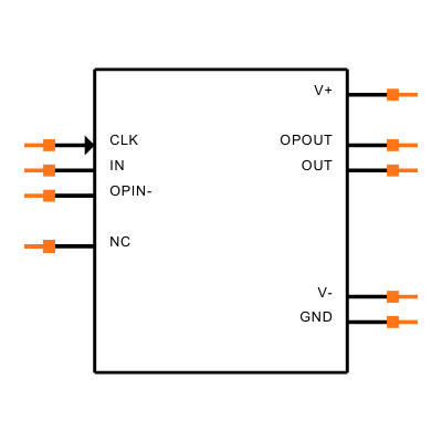 MAX292EWE+T Symbol